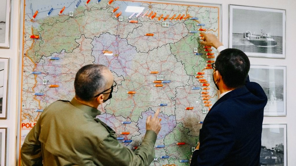 Morawiecki Belarus Border