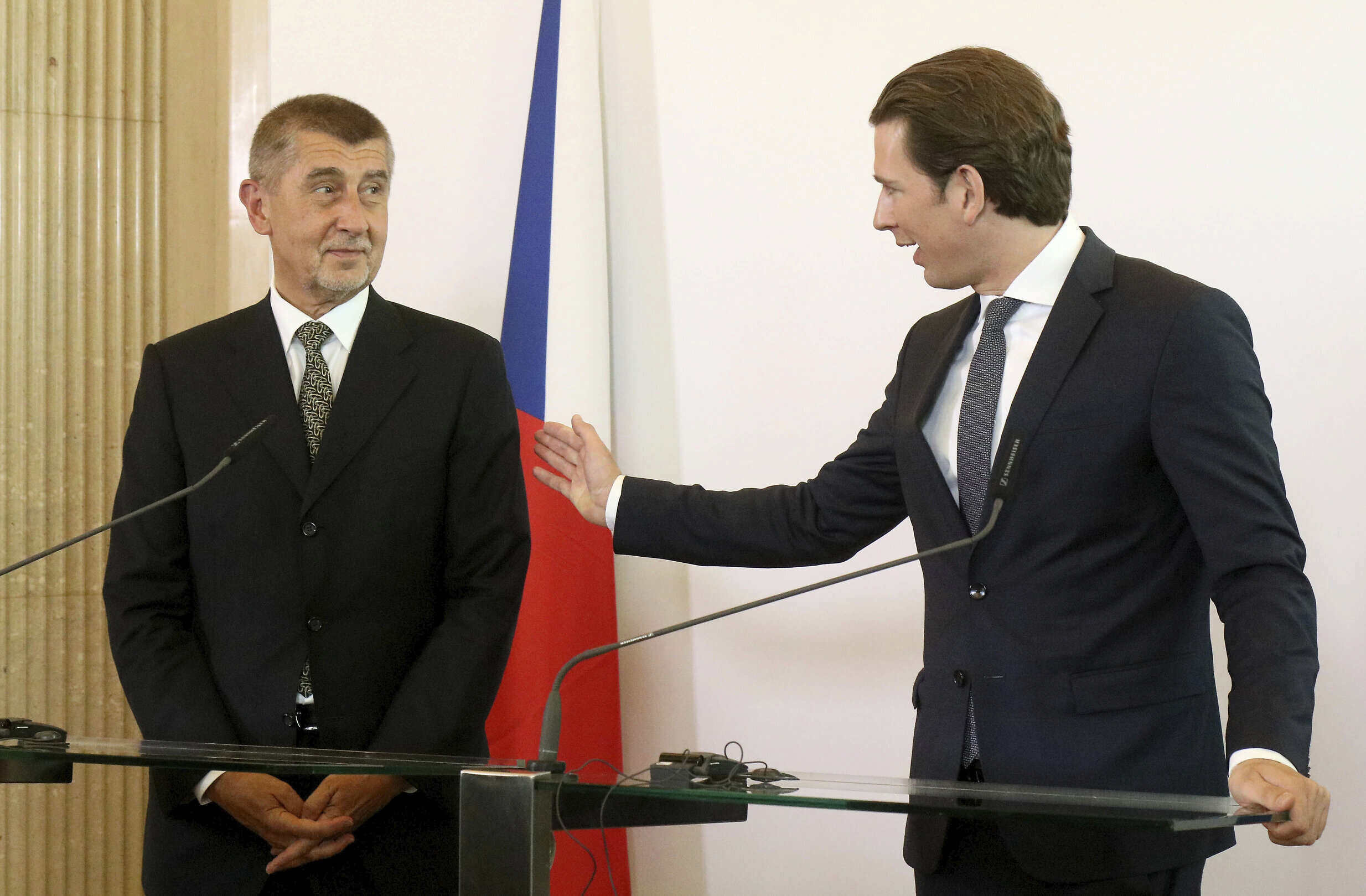 Andrej Babiš, Sebastian Kurz