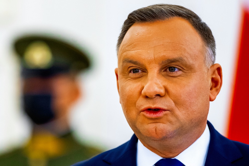 Andrzej Duda Vilnius