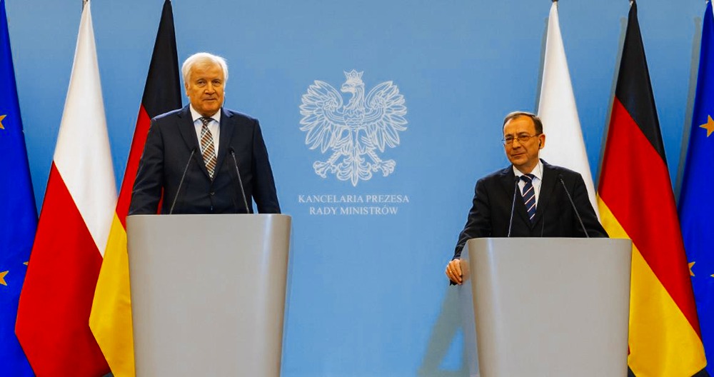 Kamiński Seehofer Poland Germany Belarus border crisis