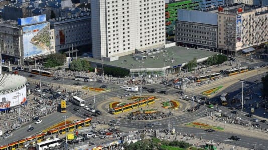 Dmowski Roundabout Warsaw