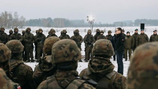 Morawiecki border Poland Belarus