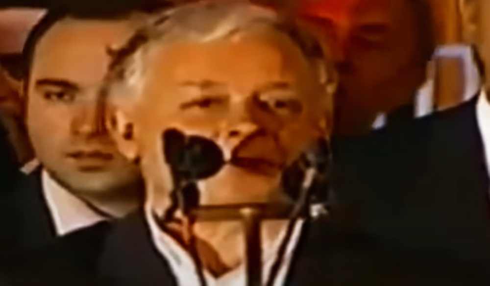 Lecha Kaczyński Tbilisi Russia warning
