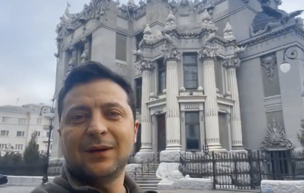 Zelensky hero Ukraine Russia War