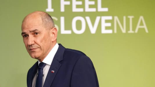 Slovenia Election Jansa