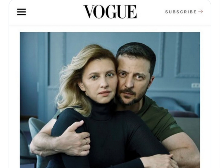 Zelenskys Vogue